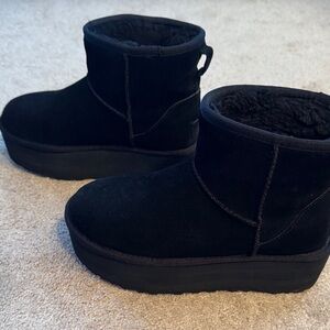 Ugg Black Platform Boot